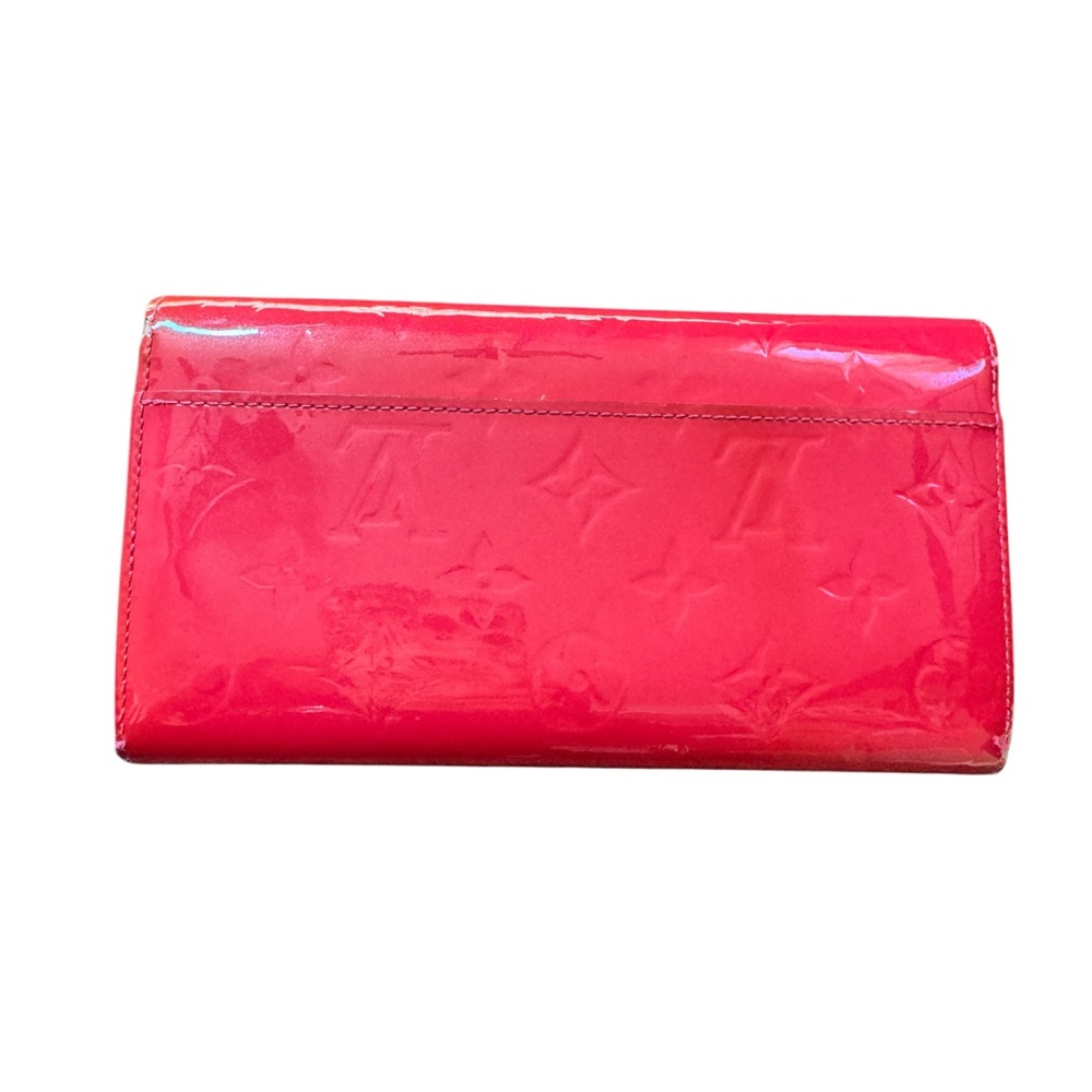BEAUTIFUL! Authentic Louis Vuitton Vernice Pink Wallet Patent Leather - Picture 3 of 10